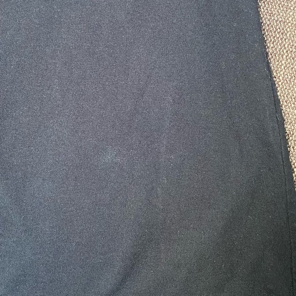 Wilfred Aritzia Ruffle Sleeve Black 100% Cotton Tank Top - Picture 7 of 7